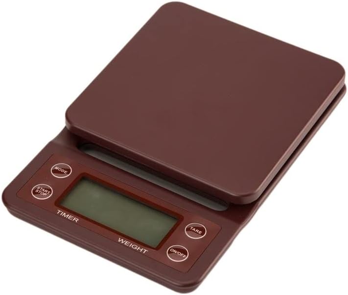 Kitchen Scale 3Kg Coffee Scale with Timer, Kitchen Mat Scale, Food Cooking Baking Measuring Tool Kitchen Supplies
