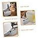 MERRYHAPY Litter Scoop Holder Cat Litter Scoop Stand Storage Box for Organized Cat Litter for Standard Scoopers Grey Color
