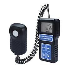 Quantum PAR Meter Photo Synthetically Active Radiation PPFD Tester Indoor and Outdoor Plants Measure 400 to 700 nanometers Wavelength