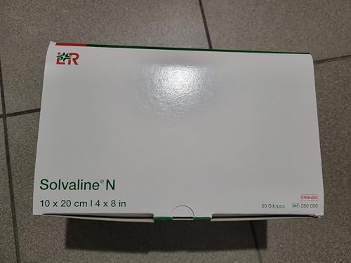 Solvaline N Wundkompressen unsteril 50 Stück 10 x 20 cm