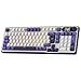 RK ROYAL KLUDGE S98 FR Clavier mécanique avec Smart Display & Bouton, Top Mount 96% Wireless Mechanical Keyboard BT/2.4G/USB-C, Hot-Swapable, Software Support, 98 Touches, French AZERTY