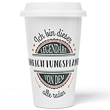 Der doppelwandige Trinkbecher hält Getränke wie Kaffee oder Tee länger warm. Ideal als Reisebecher to go für unterwegs.