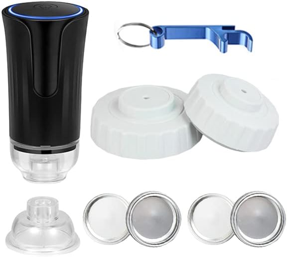 Saker Electric Jar Sealer and Accessory Hose Kit,Vacuum Sealers for Canning Supplies