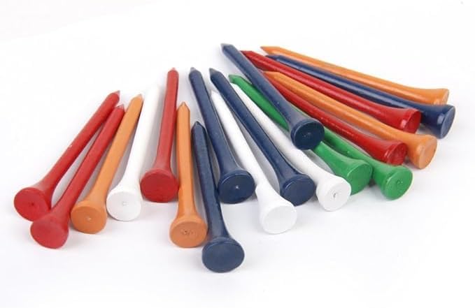Sponsored Ad - 83 mm Wooden Golf Tees for Driver & High Launch Shots โ Pack of 50 Pcs