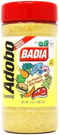 BADIA ADOBO WITH PEPPER 198.4 GM
