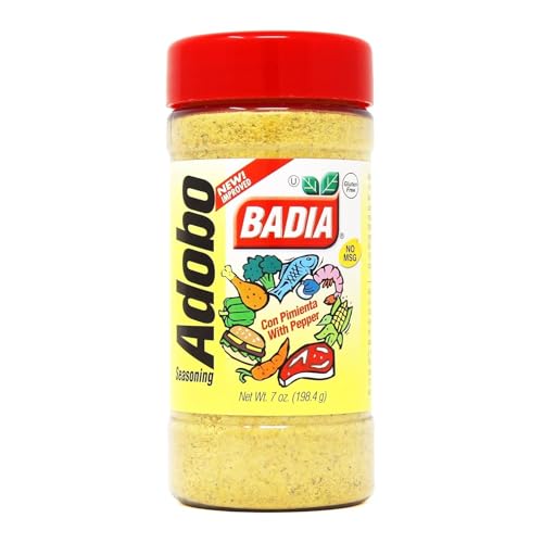Badia Adobo with Pepper, 7 oz – Smoky, Spicy &