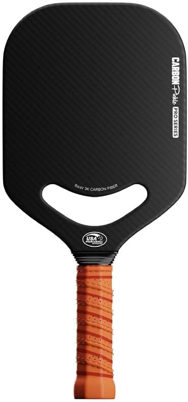 3K Carbon Fibre Professional One-Pie-ce Racket,Paddles Racket,Carbon Fiber Pickleball Paddles,Pro Player Paddle