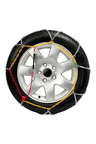 Satz von 2 x 9mm Metall-Schneeketten Größe 130 mit automatischem Spanner von Goodyear – Ansicht 3