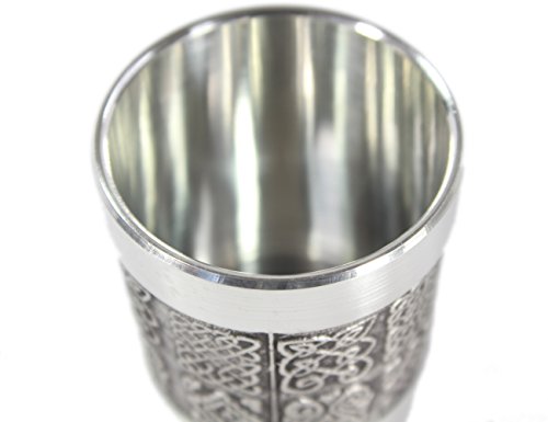 Irish Shot Glass Celtic Knots Pewter 1 Fl. Oz. Made In Ireland #TOP1