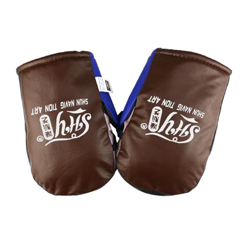 Guantes resistentes al viento para manillar – Guantes de agarre para mango de scooter – Orejeras de agarre de mango de motocicleta de invierno para motos de nieve, ciclo electrónico