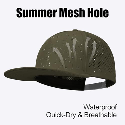 Image of M /L /XL /XXL Oversize Flat Bill Baseball Cap for Men Women Quick Dry Snapback Hats Summer Mesh 5 Panel Cap