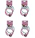 UPD LOL! 3 on Glitter Bangles with Plastic Charm L.O.L-12 PCS