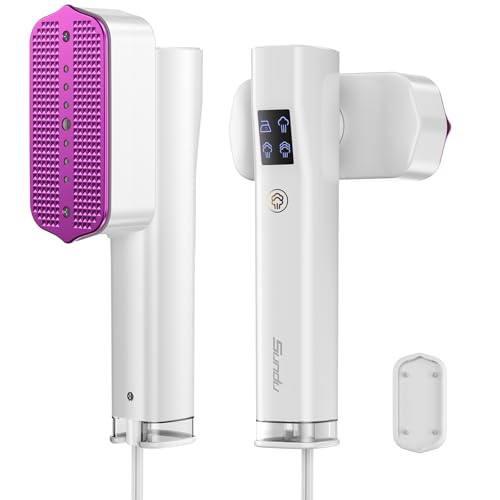 Image of Steamer for Clothes,Sundu Portable 2-in-1 Steamer & Iron,15s Heat-up,100ml Tank,Ironing Gloves,20 Min Steam,Wrinkle Remover,Garment Steamer for Travel & Home(Charm White)