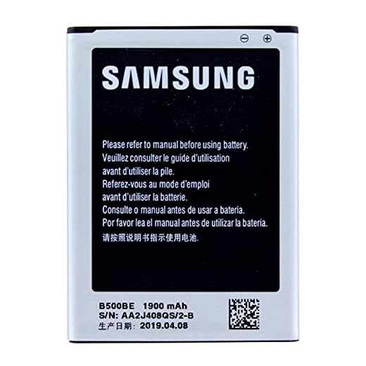 Samsung EB-B500BEBECWW - Batería oficial para móvil Galaxy S4 Mini (litio ion)- Versión española