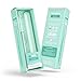 Aquasonic Icon ADA-Accepted Rechargeable Toothbrush | Magnetic Holder & Slim Travel Case | 2 Brushing Modes & Smart Timers | Gentle Micro-Vibrations (Mint)