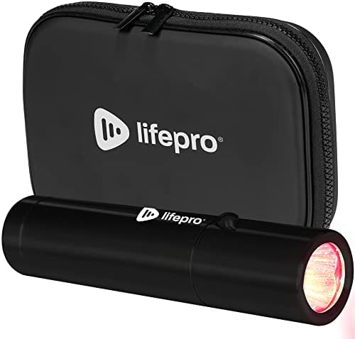 LifePro Portable Red Light Therapy Torch - Powerful Infrared Light Therapy in a Pocket Size Red Light Therapy Device for Body and face with Blue Light & Near Infrared Light Therapy for Pain Relief