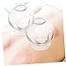 IMIKEYA 5-Piece Glass Cupping Therapy Set Thickened Vacuum Suction Massage Cups for Home Use Effective Cupping Tool for Relaxation and Muscle Relief