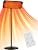 Outdoor Heaters for Patio, 12H Timer&3 Heat Level, IP54 Waterproof Electric Heater,1500W Infrared Heating Covers 300Sq.ft, Tip-Over Protection, Towel Bracket, Remote, 83" Patio Heaters for Outdoor Use