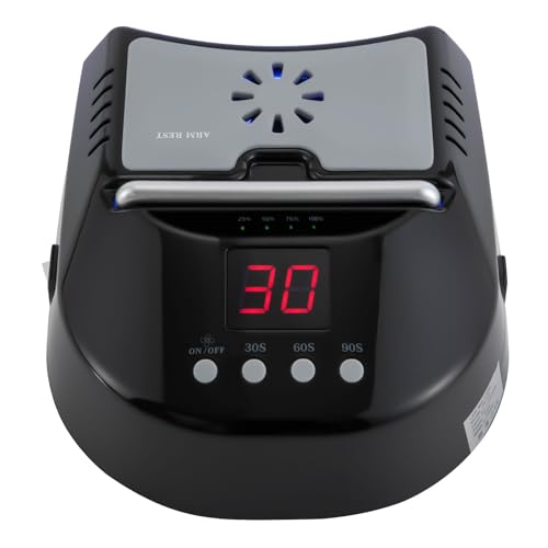 Professional-UV-Led-Nail-Lamp-Cordless-72W-UV-Lights-for-Gel-Nails-with-Fan-Rechargeable-Nail-Dryer-3-Timer-Setting-Smart-Sensor-Nail-Dryer-Curing-Lamp-for-Salon-Home-Nail-Art-Black