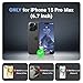 jaroco Magnetic for iPhone 15 Pro Max Case, [Compatible with MagSafe][Military Grade Drop Protection][Heavy Duty Protection][Non-Slip][Shockproof] 2-Layer Durable Bumper Phone Case 6.7''-Black