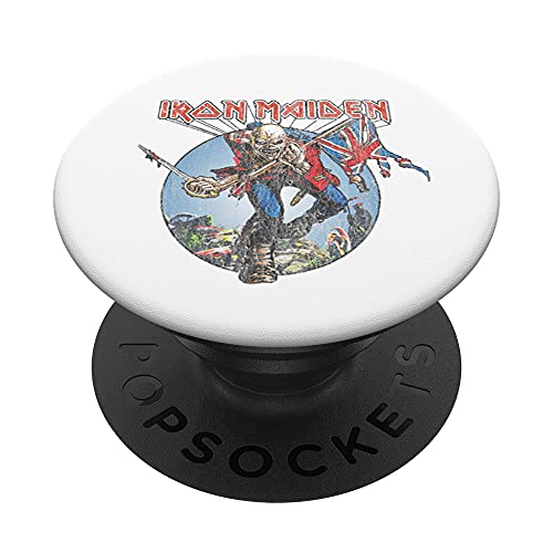 Iron Maiden - Burst Trooper PopSockets mit austauschbarem PopGrip Cover
