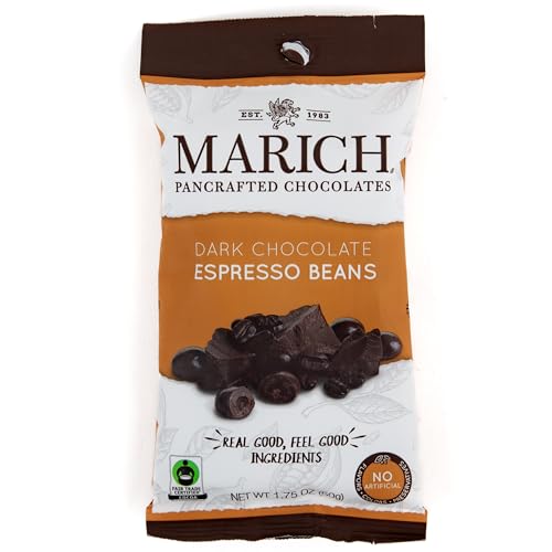 MARICH CONFECTIONERY Chocolate Espresso Beans, 1.76 OZ