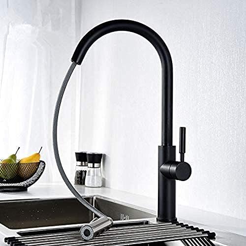 Robinet cuisine rotatif idéal pour laver les grands plats au quotidien