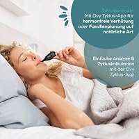 Beurer OT 30 BasalControl Smart, Basalthermometer zur Zykluskontrolle, mit Ovy Zyklus-App für hormonfreie Verhütung oder als Kinderwunsch-Unterstützung zur natürlichen Familienplanung, mit Bluetooth – Ansicht 2