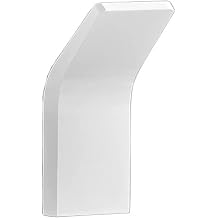 Coat Hook Coat Rack Wall Mounted,Heavy Duty Metal Hook Rack Rail for Purse Clothes Jacket Backpack Entryway Coat Hanger Color White 1 Pc