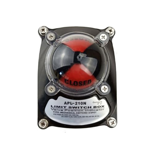 Vanne pneumatique et boîtier fin de course APL410N pour tuyauterie