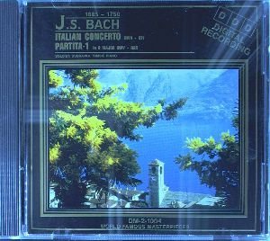 Italian Concerto / Partita-1 [Audio CD]