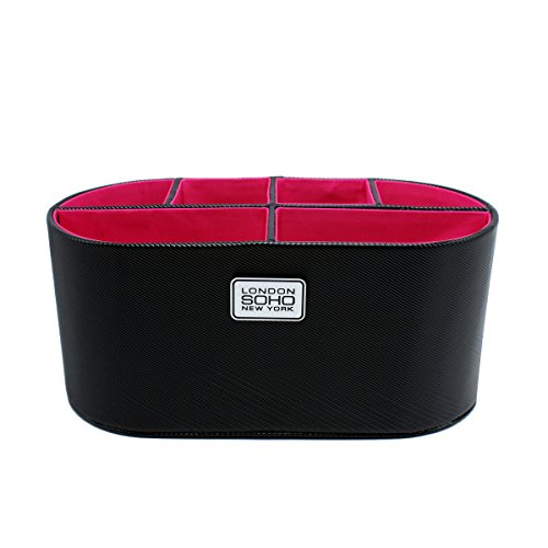 LONDON SOHO NEW YORK Organizador Preto E Rosa London Soho New York Preto/Rosa