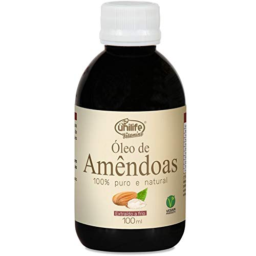Kit 3 Óleo de Amêndoas 100% Puro Unilife - Extraído a frio