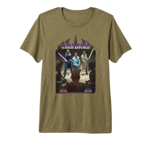 Star Wars The High Republic T-Shirt coton premium vêtement de collection V-2