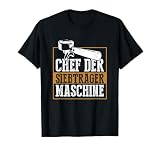 Barista Kaffee Liebe - Chef Der Siebträger Maschine T-Shirt