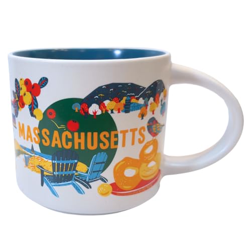 Starbucks Taza de Cerámica Massachusetts 14 Oz