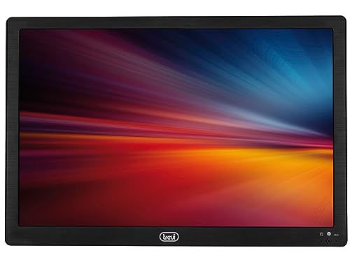 Trevi LTV 2014 HE TV Portatile 14.1' con Ricevitore Digitale Terrestre, Ingressi USB, SD e HDMI,TV Ideale per Auto, Campeggio e Casa, Batteria Integrata e Presa Accendisigari 12V, Antenna in Dotazione