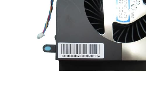Ventilador de GPU de 4 Pines para portátil para MSI GT76 MS-17H1 GT76 9SG-048CN i9-9900K RTX2080 2070 PABD18525BH N423 1.2A 12VDC