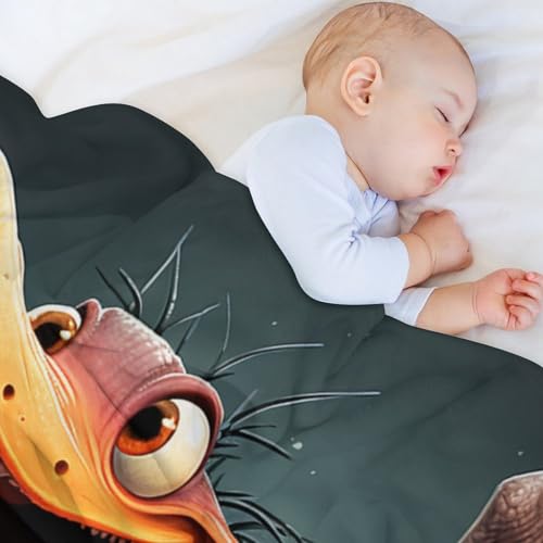 Couverture en flanelle ptérodactyle : idée cadeau idéale pour Noël - 7