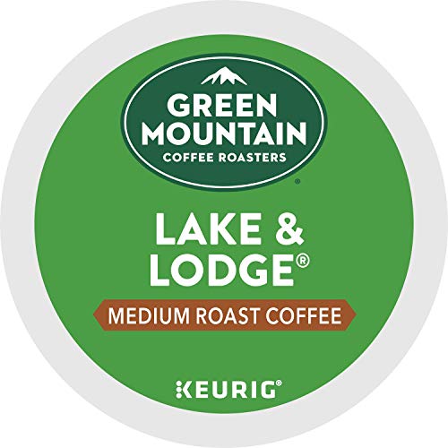 Image of Green Mountain Coffee Roasters Lake & Lodge Keurig Single-Serve K-Cup pods, Medium Roast Coffee, 24 Count