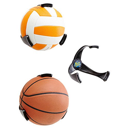 Bestbuy Ball Holder Wall Mount Basketball Ball Claw Space Saver Display Sports Ball Storage Rack for Soccer, Soccer, Baseball, Rugby, Volleyball, Exercise Ball