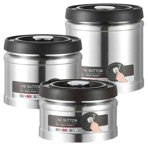 Tarro de café de acero inoxidable al vacío para preservar el aroma en casa 5