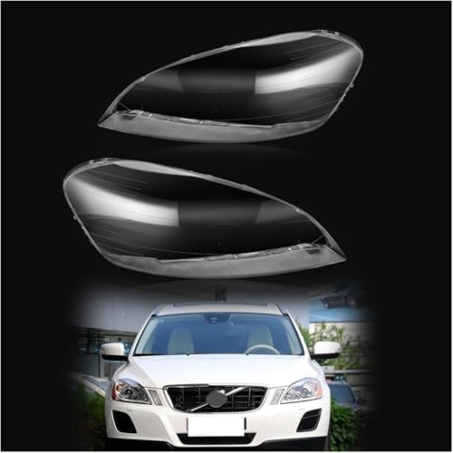 Cache phare transparent pour Volvo XC60 2009-2013 coque de rechange optique