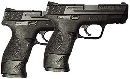 2-Pack Grip Sleeve Magazine Adapter for Smith & Wesson M&P 9C / 40C Only, Fits 17-Round 9mm & 15-Round .40 S&W Magazines, Compact Frame, Not for Shield