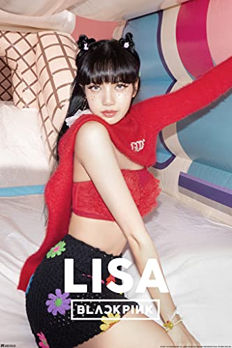 Blackpink Poster Lisa Blackpink Merchandise Kill This Love Rose Lisa Jisoo Jennie Kpop Merch Album Kpop Room Decor For Walls Official Birthday Decorations Cool Wall Decor Art Print Poster 12x18