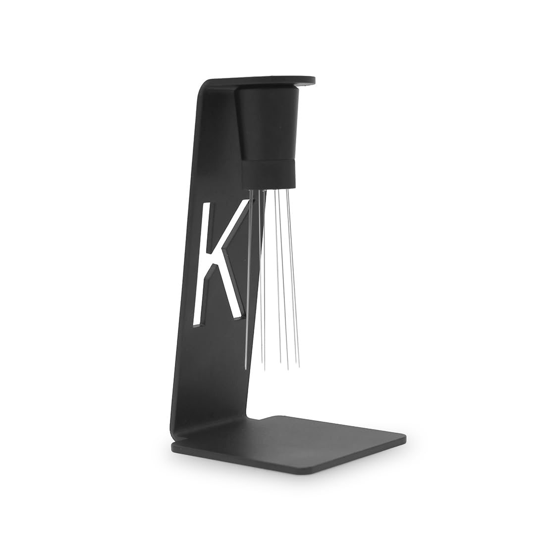 KOFIHAUS Adjustable Coffee Needle WDT Tool – Black Stainless Steel 0.4 mm × 8 Needles + 6 Extra • Magnetic Stand Storage • Espresso Grounds Distributor for Home & Café-picture-31