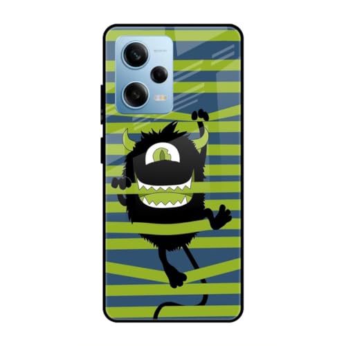 Image of SmashItUp Cartoons | Emoji Designer Printed TPU Metal Case Mobile Back Cover for Redmi Note 12 Pro 5G