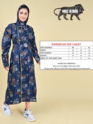Image of Rupa Polyvinyl Chloride (Pvc) Womens Standard Length Raincoat