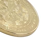 Ticha 2 szt. monet pamiątkowych XRP Relief, pozłacana moneta XRP dla entuzjastów, monety dla fanów Ethereum 40x3 mm