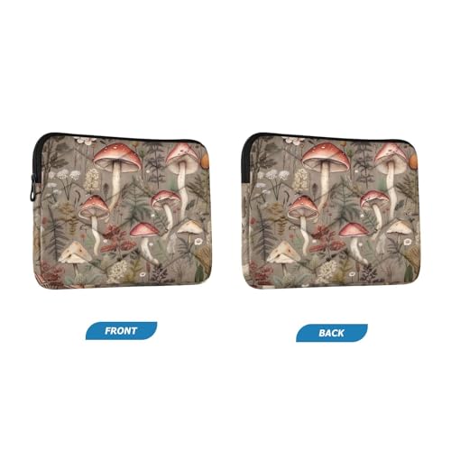 Funda para laptop 13-14 pulgadas Mushrooms impermeable miniatura 2